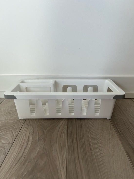 Other - White Over‑the‑Sink Drying Rack / Kitchen Organizer